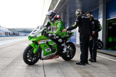 Kawasaki WorldSBK 2025 test Jerez