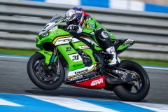 Kawasaki WorldSBK 2025 test Jerez