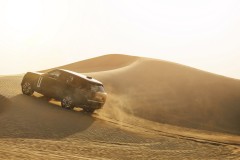 Range Rover Electric Desert Test