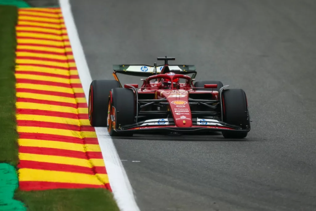 Charles Leclerc Ferrari F1 Belgio 2024