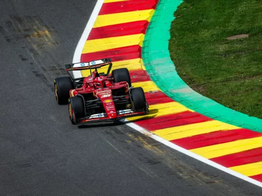 Charles Leclerc Ferrari F1 GP Belgio 2024