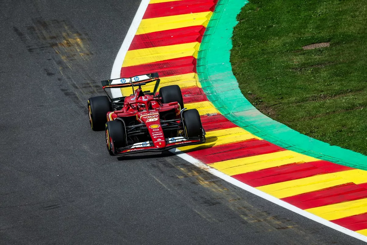 Charles Leclerc Ferrari F1 GP Belgio 2024