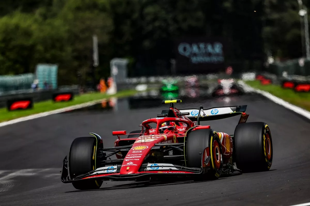 errari F1 2024 Belgio FP1