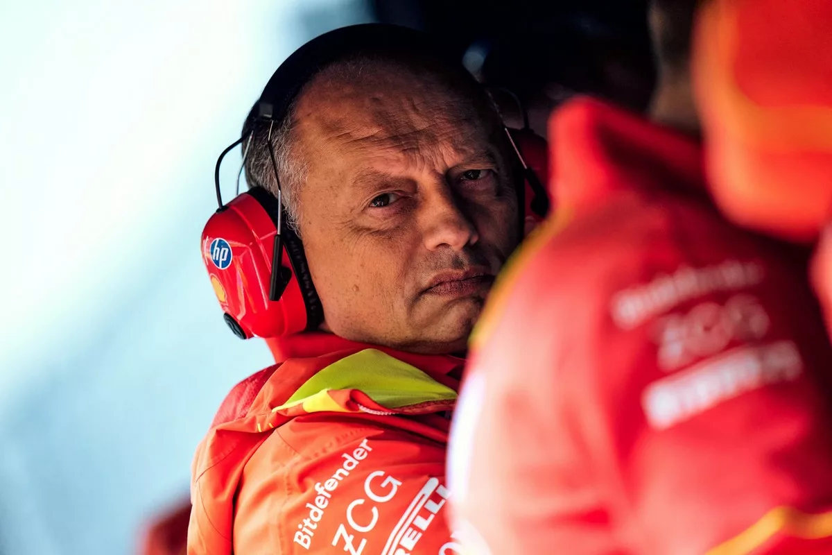 Fred Vasseur Ferrari GP Belgio 2024