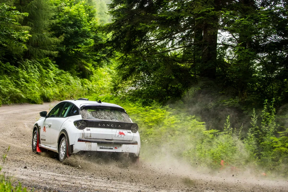 Miki Biasion Test Lancia Ypsilon Rally 4 HF