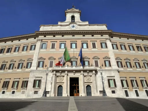 Palazzo Montecitorio, sede della Camera dei Deputati