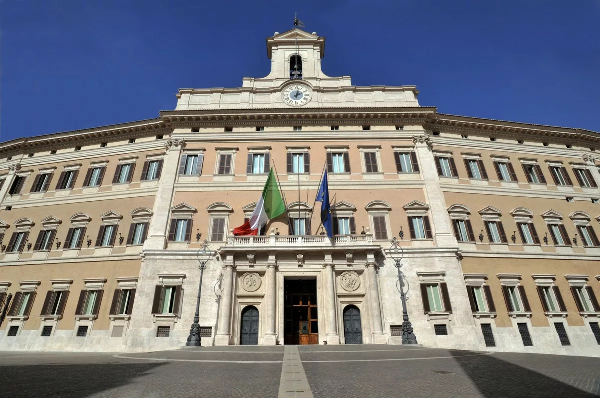 Palazzo Montecitorio, sede della Camera dei Deputati