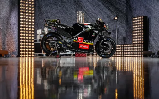 Livrea retrò Aprilia Racing