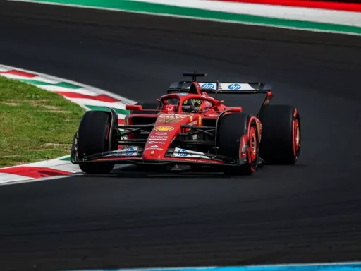 Charles Leclerc F1 Monza 2024