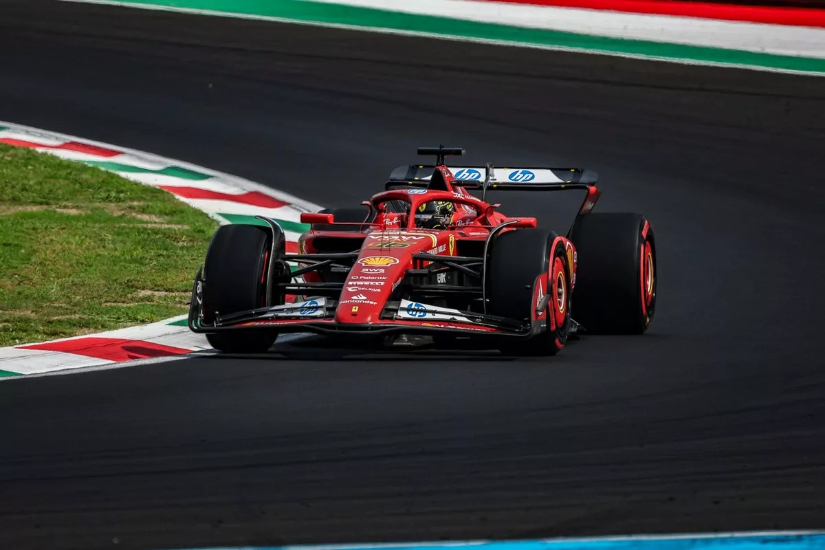 Charles Leclerc F1 Monza 2024