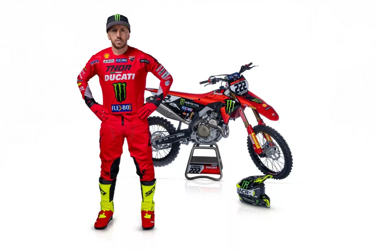 Tony Cairoli Ducati Desmo450 MX