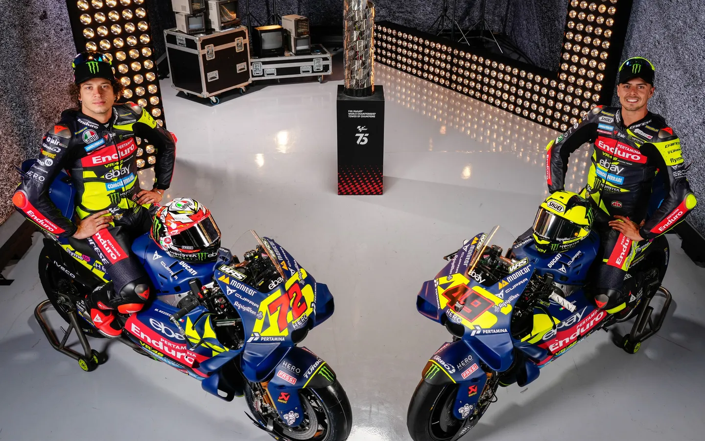 Livrea retrò VR46 Racing