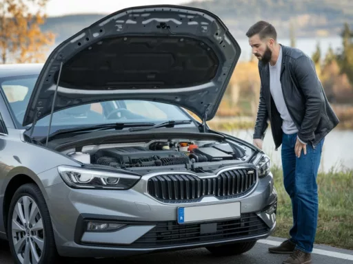 Auto ferma batteria scarica