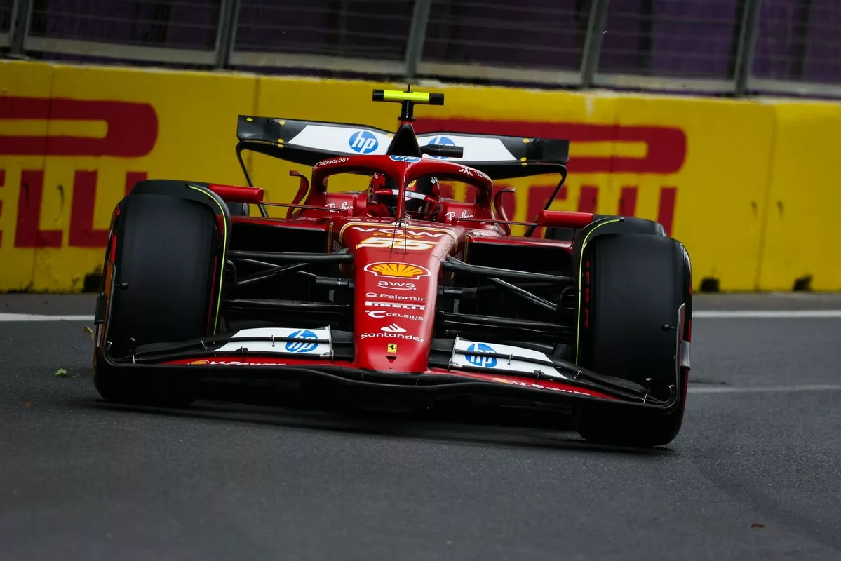 Carlos Sainz Qualifiche Baku F1