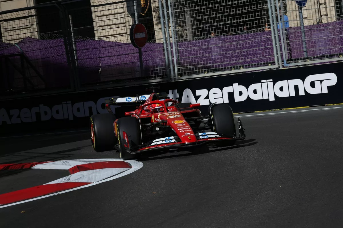 Charles Leclerc GP Baku 2024