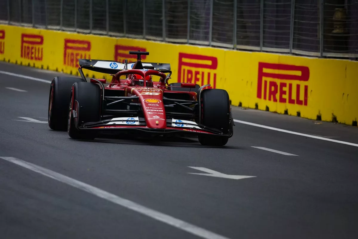 Charles Leclerc Qualifiche Baku