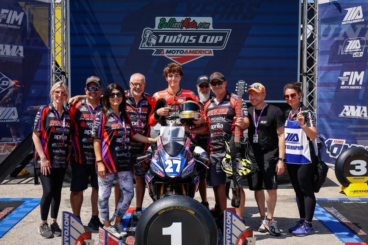 Di Mario Aprilia RS660 Twins Cup MotoAmerica 2024