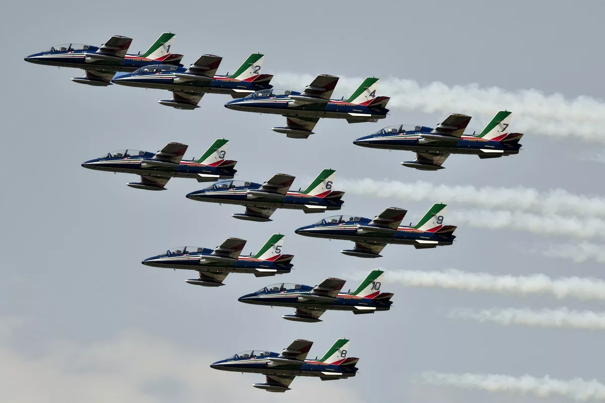 Frecce Tricolori Lignano Sabbiadoro 2024