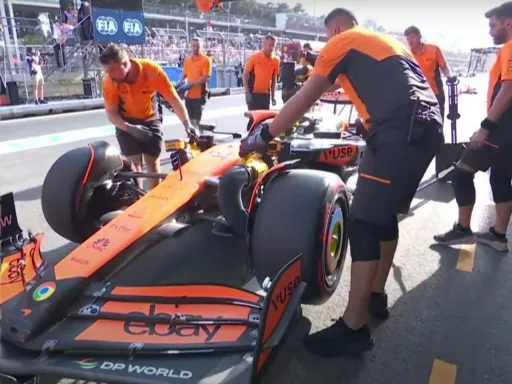 Lando Norris Box Qualifiche Baku