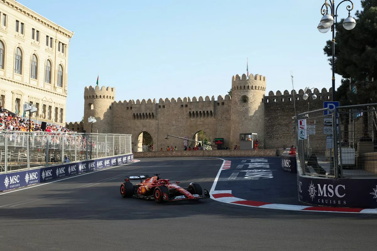 Leclerc Baku Qualifiche 2024