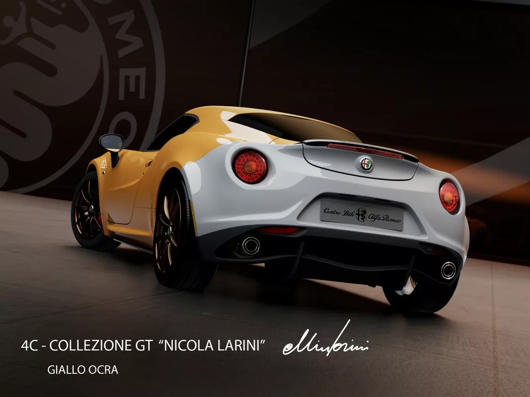 Alfa Romeo 4C Collezione GT Nicola Larini