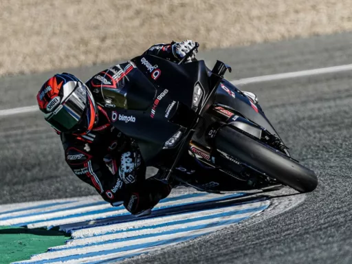 Bimota KB998 Test Jerez