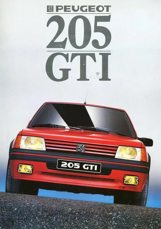 Peugeot 205 GTi 40 anni