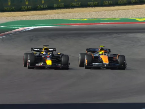 Max Verstappen e Lando Norris F1 Usa 2024