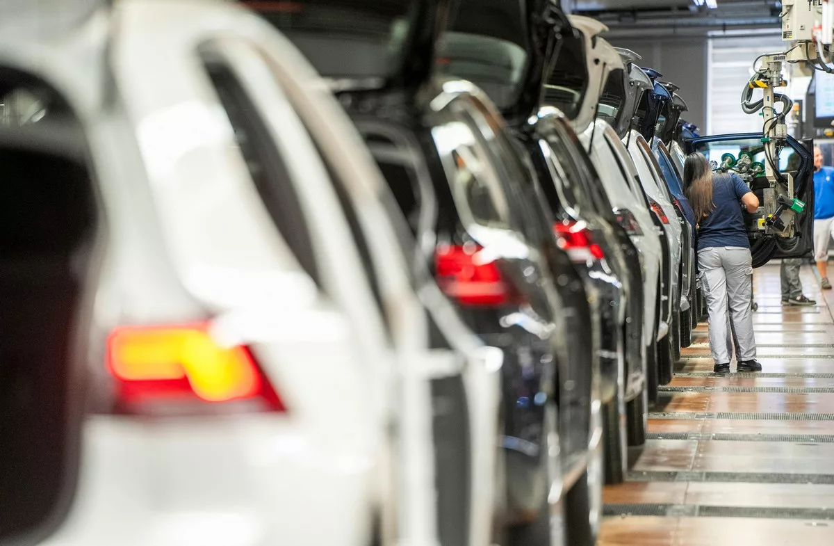 Volkswagen plant Wolfsburg