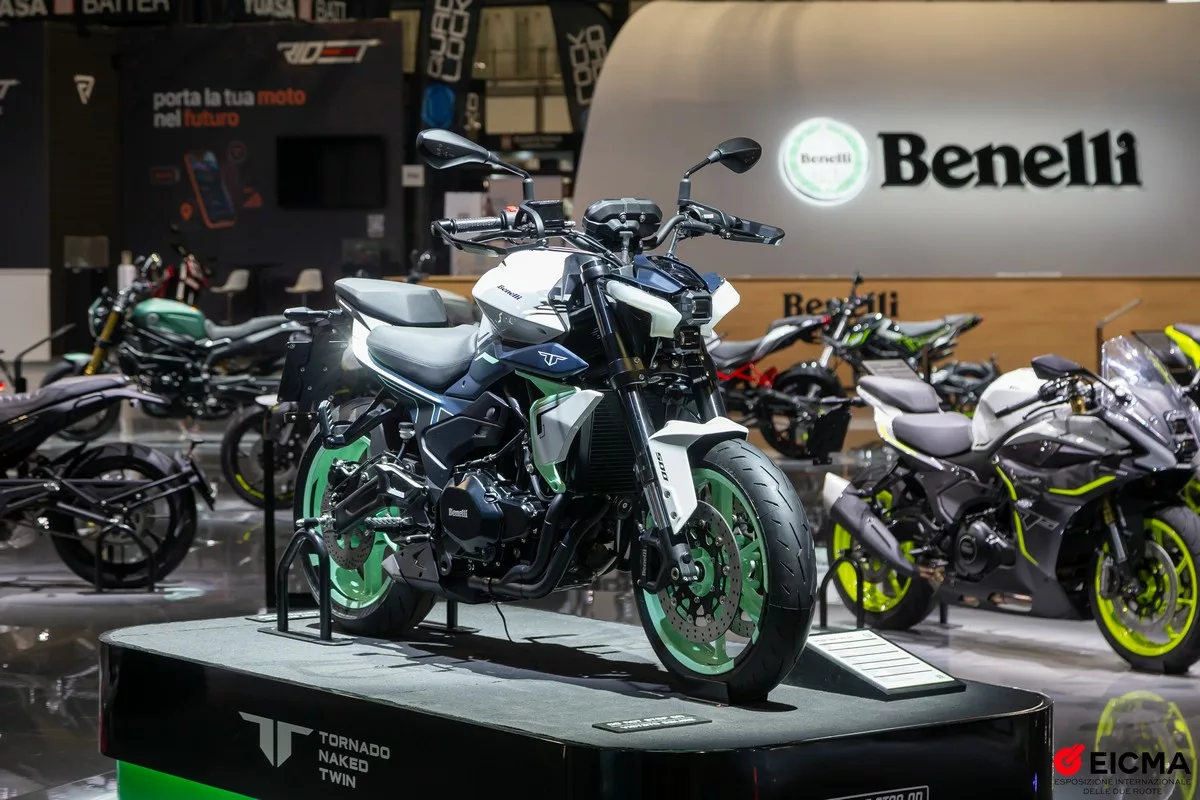 Benelli Tornado Naked Twin 500 2025 EICMA