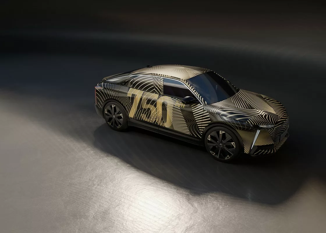 DS SUV Elettrico camouflage