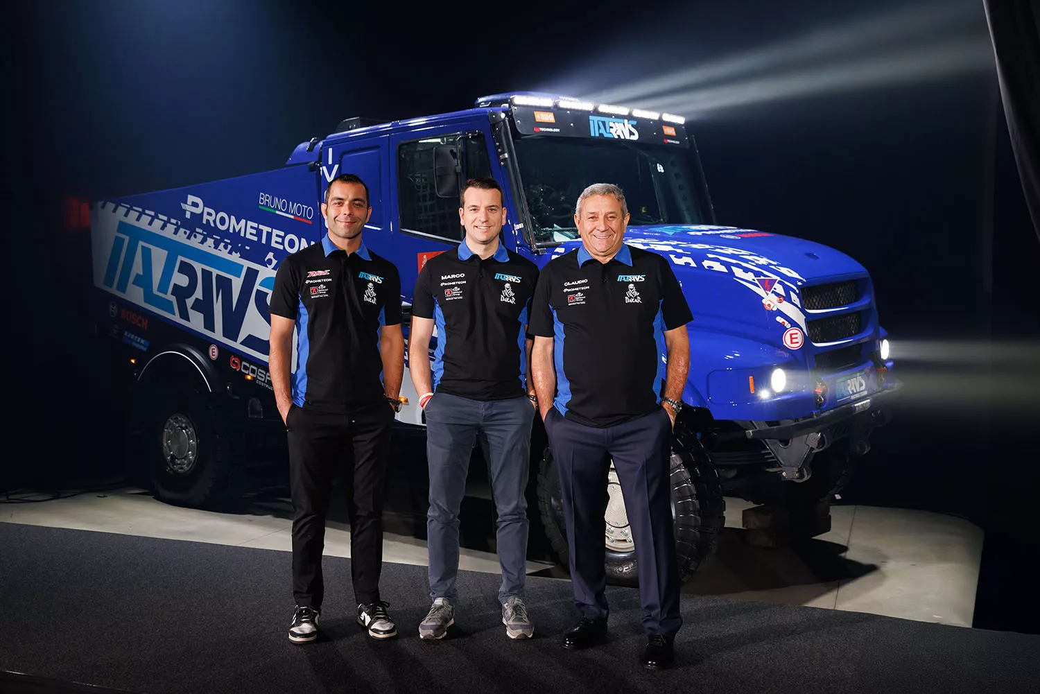 Danilo Petrucci Dakar 2025 Truck Italtrans Prometeon