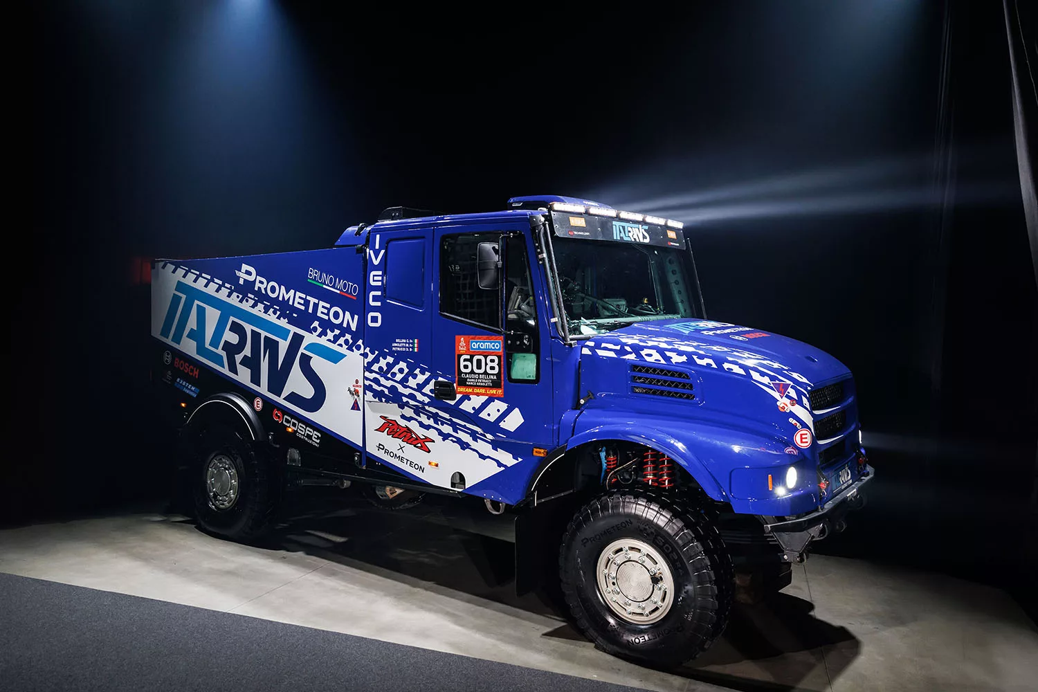 Danilo Petrucci Dakar 2025 Truck Italtrans Prometeon