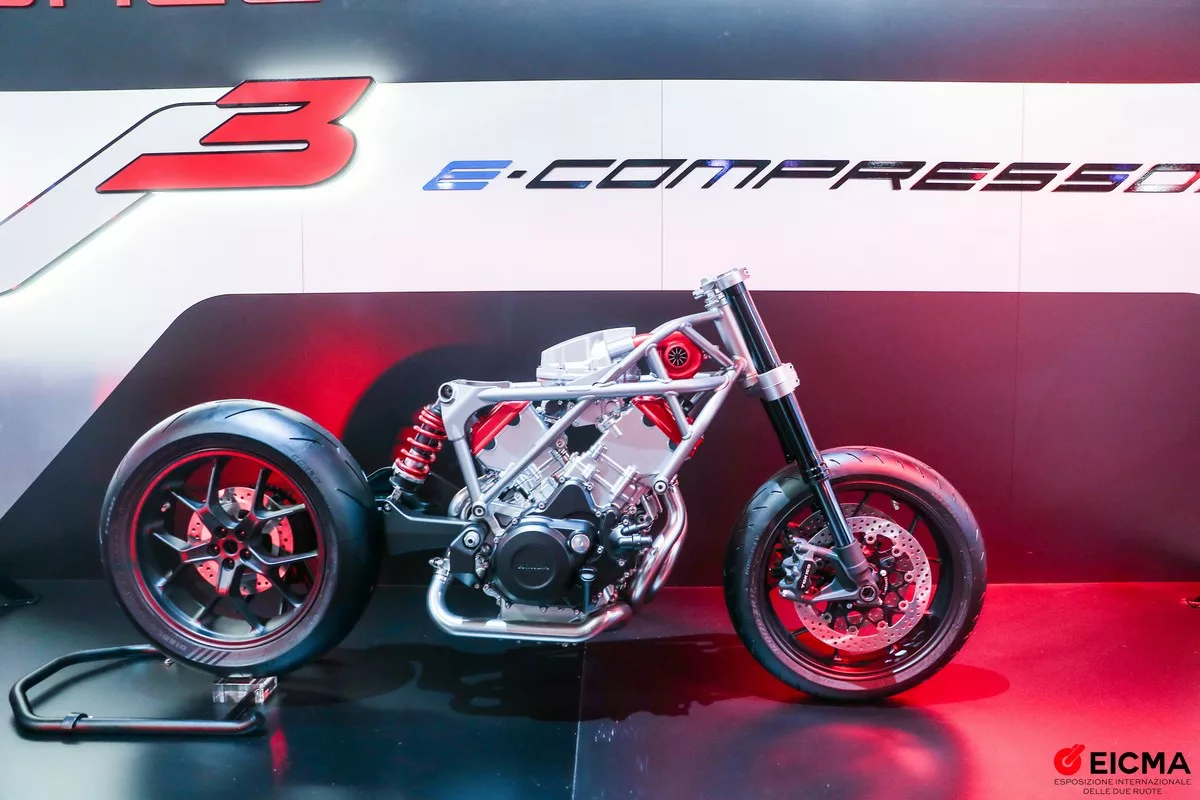 Honda V3 eCompressor EICMA