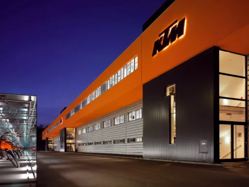 KTM Company Mattighofen Austria Headquarter Building