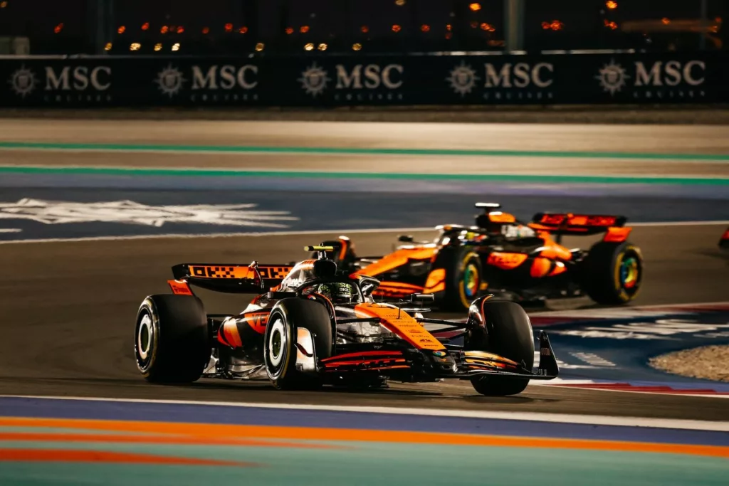 Piastri - Norris Sprint Qatar F1