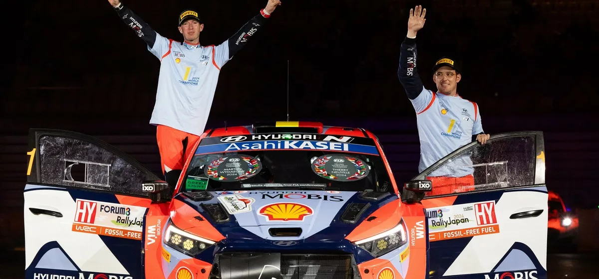 Thierry Neuville, Martijn Wydaeghe, Hyundai i20 N Rally1 Hybrid