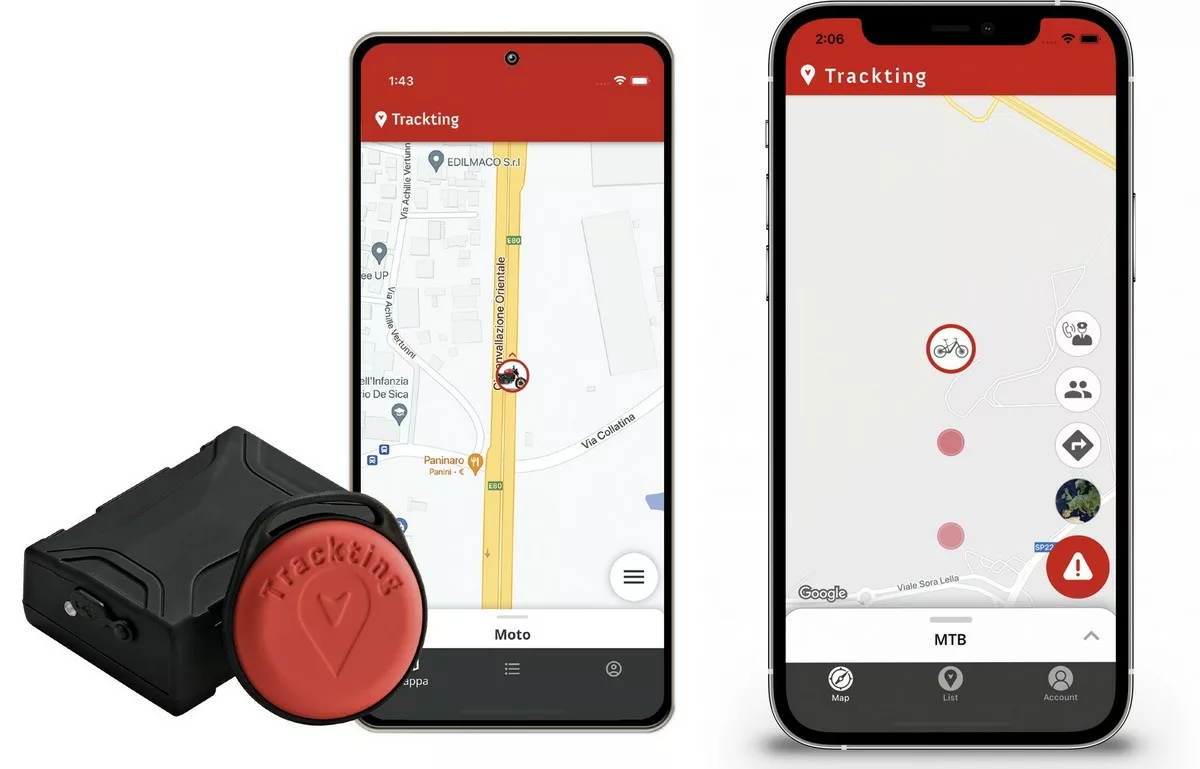 Trackting antifurto gps