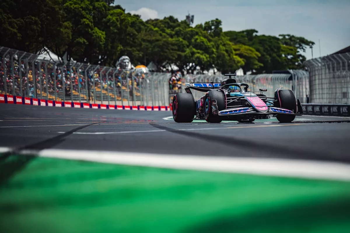 BWT Alpine Formula One Team - 2024 Formula 1 São Paulo Grand Prix, Saturday