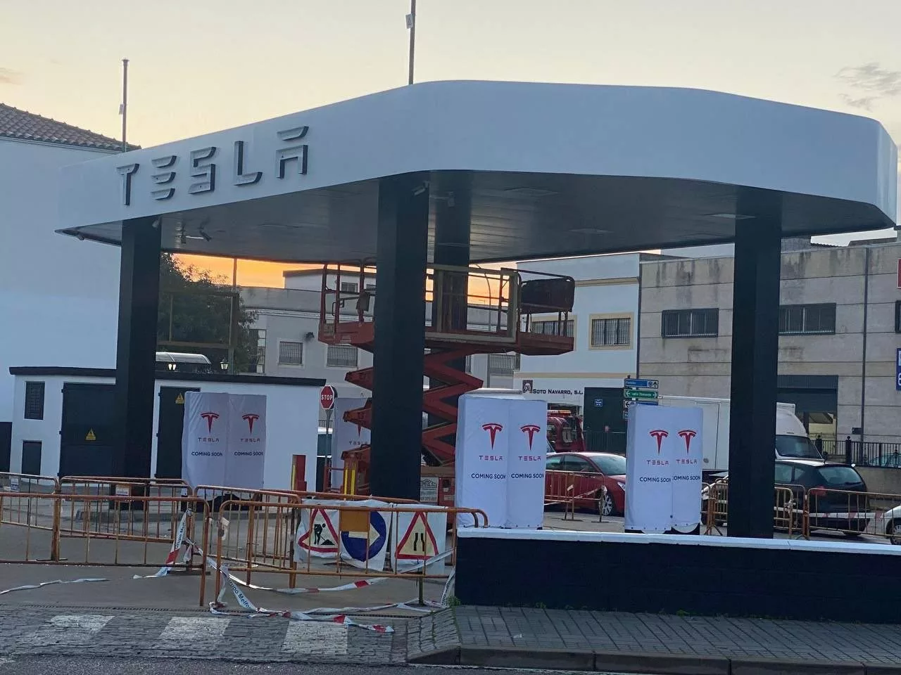 Stazione EV Tesla