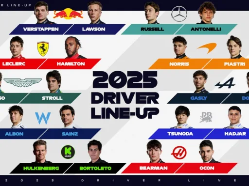 F1 2025 Driver Line-up