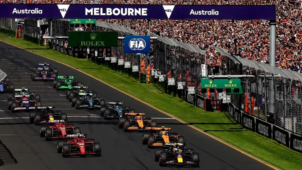 Start F1 Australia 2024