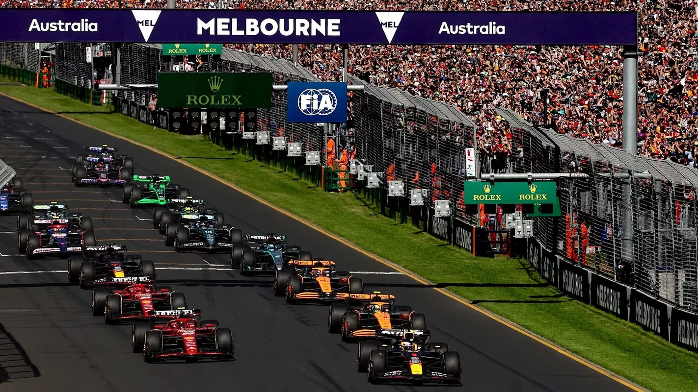 Start F1 Australia 2024