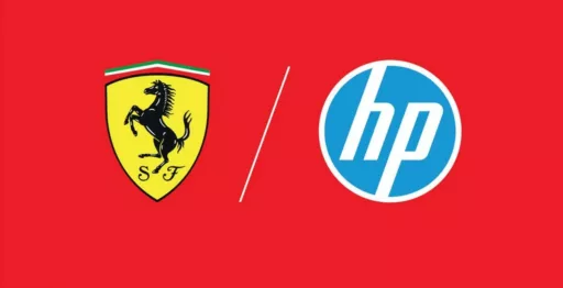 logo scuderia ferrari hp