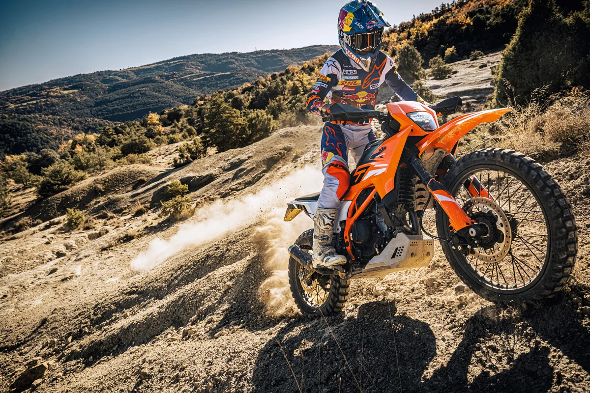 KTM 125 e 390 Enduro R 2025