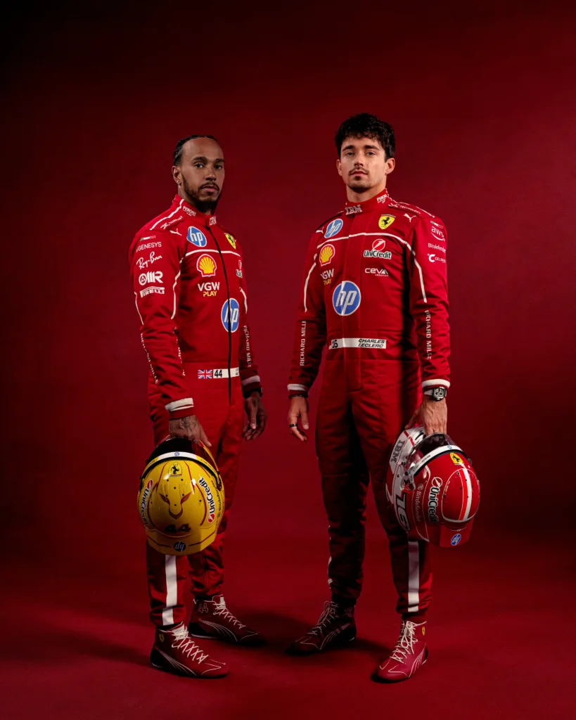 Tute ufficiali Scuderia Ferrari Hamilton Leclerc