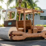 Golf cart elettrico Flintstones Flintmobile