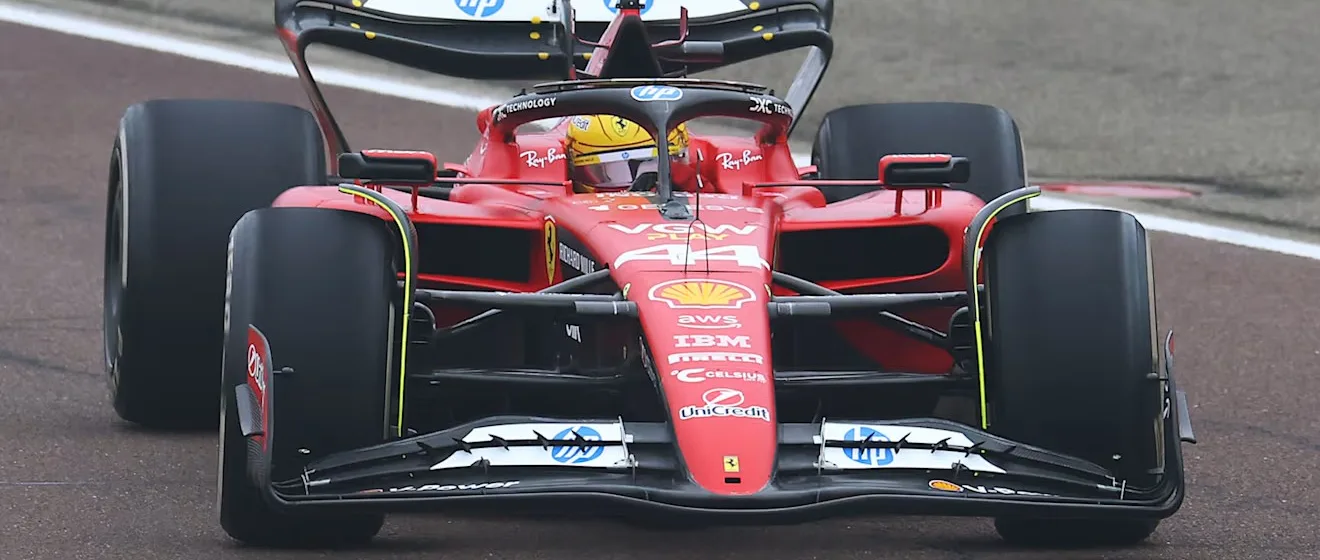 Lewis Hamilton debutto Ferrari F1 Fiorano 22 gennaio 2025