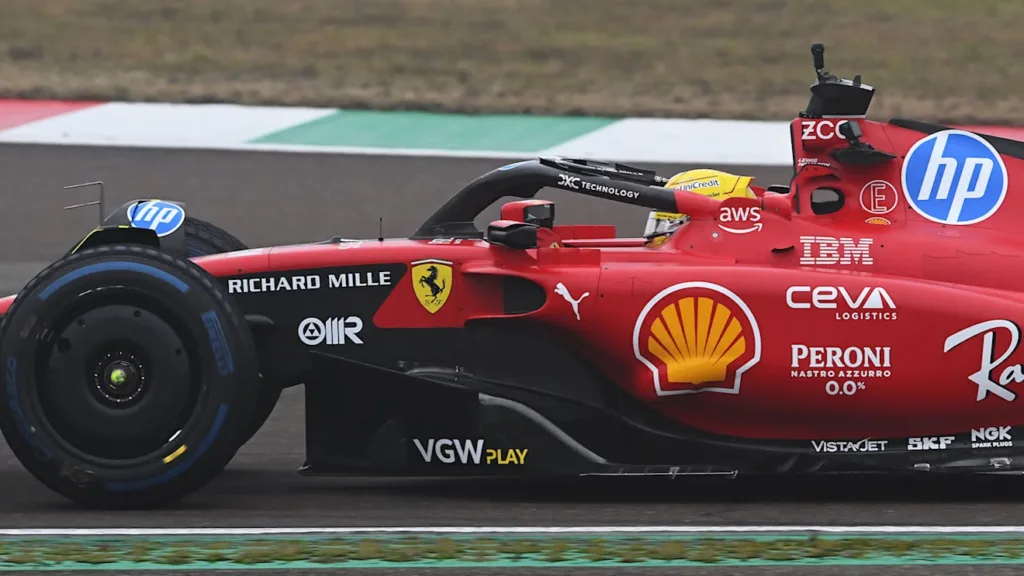 Lewis Hamilton debutto Ferrari F1 Fiorano 22 gennaio 2025