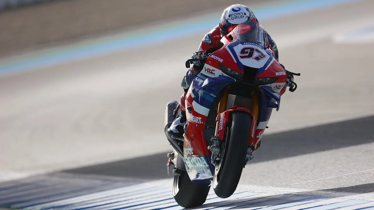 Test WSBK Jerez Day-1 2025